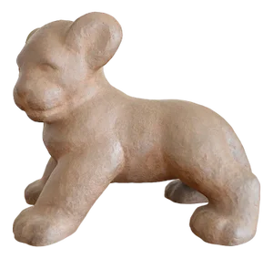 Ceramic Lion Baby, 1960s