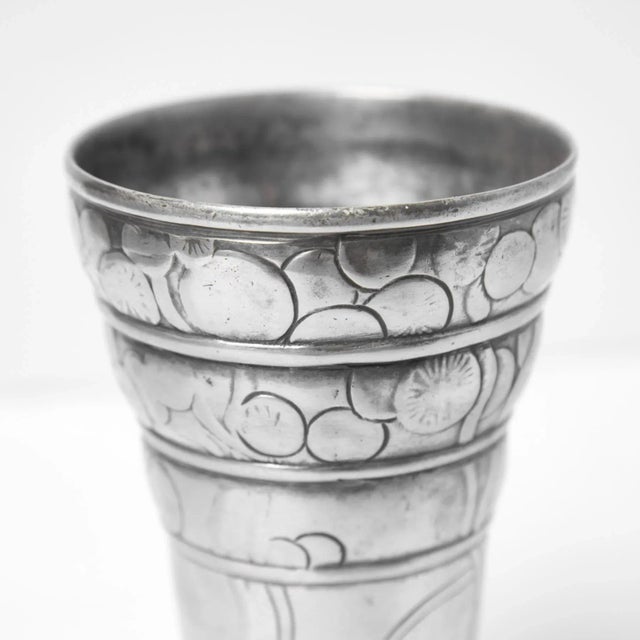Metal 1917 Mogens Ballin Vase or Centerpiece For Sale - Image 7 of 7