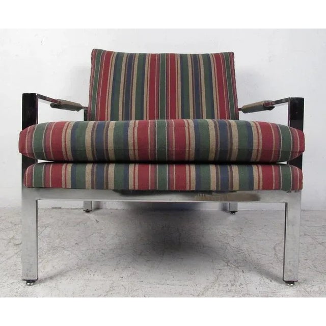 Mid-Century Modern Vintage Milo Baughman Armchair for Thayer Coggin For Sale - Image 3 of 8