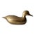 Mid Century Brass Duck For Sale