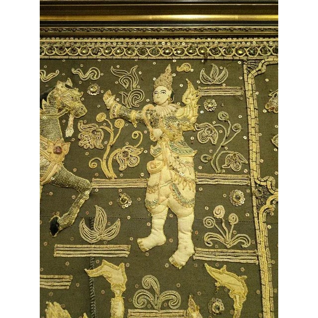 Large Gold Thread Embroidery For Sale - Image 4 of 10