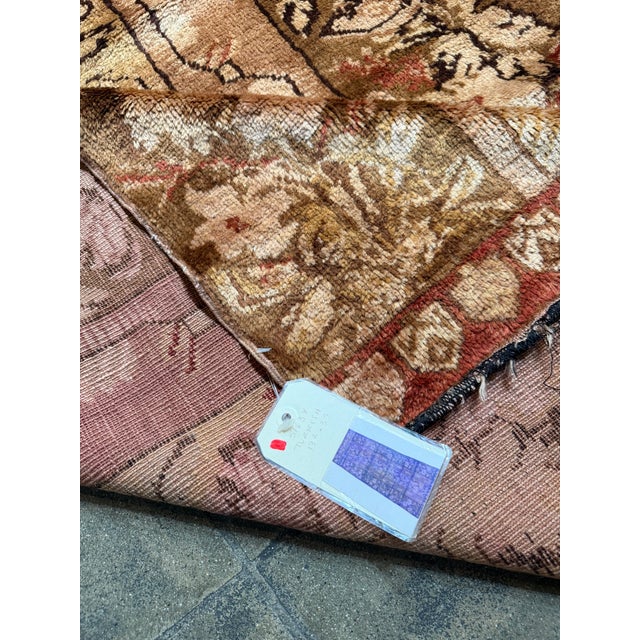 Textile 1900s Antique Turkish Long Runner Rug With Floral Vine Pattern For Sale - Image 7 of 7