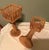 Vintage MCM Natural Rattan Plant Stands-Set of 2 For Sale - Image 4 of 4