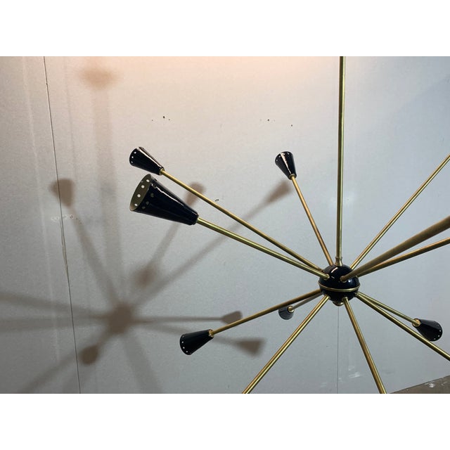 Vintage Space Age Ceiling Lamp by Stilnovo, 1950s For Sale - Image 12 of 15