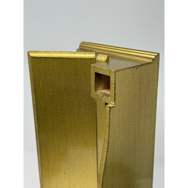 Vintage Italian Handcrafted Giltwood Desk Stationery Organize For Sale In Seattle - Image 6 of 12