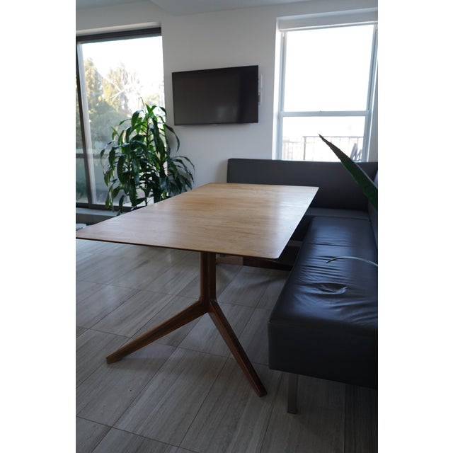 Light Table in Walnut Fixed by Matthew Hilton/De La Espada Light Rectangular Table reflects Matthew Hilton’s interest in...