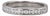 0.30ctw Diamond Wedding Band 14k White Gold Size 4.75 Stackable Ring For Sale