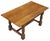 Antique Oak Refectory Kitchen Dining Table, 1890s For Sale - Image 4 of 9