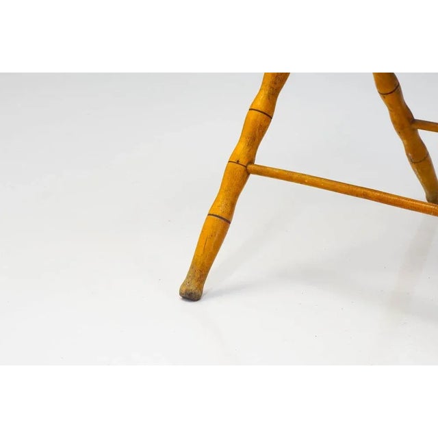 Folding Table in Bamboo For Sale - Image 6 of 9