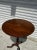 Queen Anne Vintage Mahogany Tilt Top Queen Anne Style Table With Inlay For Sale - Image 3 of 6