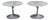 Tulip Coffee Tables by Eero Saarinen for Knoll For Sale