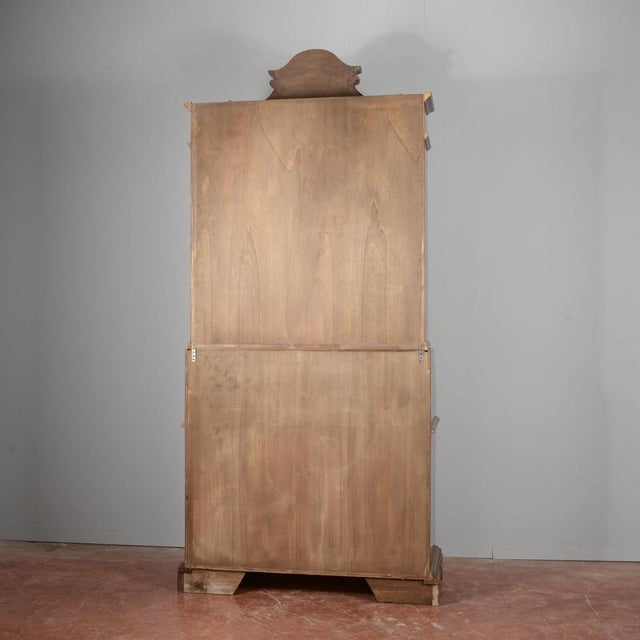 Antique Inlaid Trumeau, 1900s For Sale - Image 6 of 9