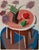 David Hockney (1937) Fiesta 88: Still life with pear and apple Original color poster On thick paper, 43 x 63 cm Excellent...