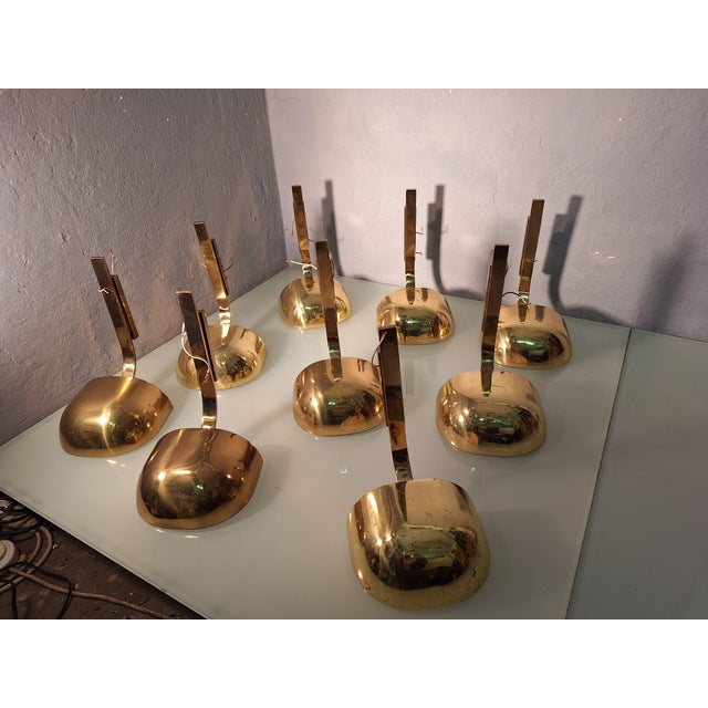 Large Wall Light in Brass and Bronze from Lumi Milan, 1960s For Sale - Image 4 of 13