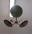 Mid-Century 3-Light Chandelier, Italy, 1950s For Sale - Image 9 of 10