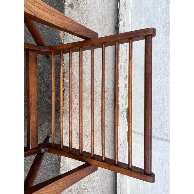 Mid-Century Modern Mid Century Wooden Lounge Chair For Sale - Image 3 of 18