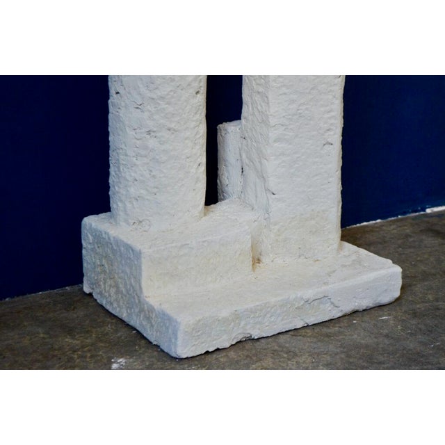 Italian Artist, Large Anthropomorphic Sculpture, 1970s, Plaster For Sale - Image 12 of 18