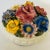 1960s Vintage Capodimonte Made in Italy Barbotine Applied Flowers Covered Bowl For Sale - Image 5 of 12