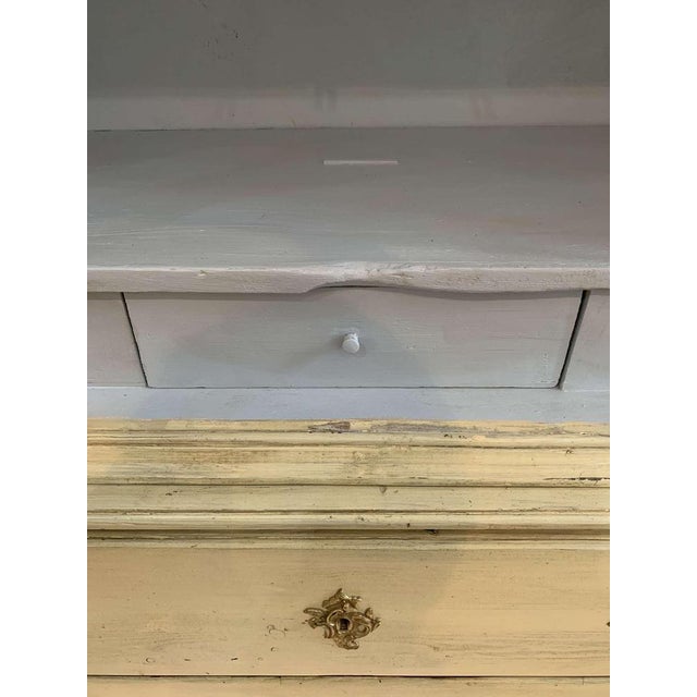 Antique Swedish Domed-Top Glazed Cabinet, 1700s For Sale - Image 17 of 18