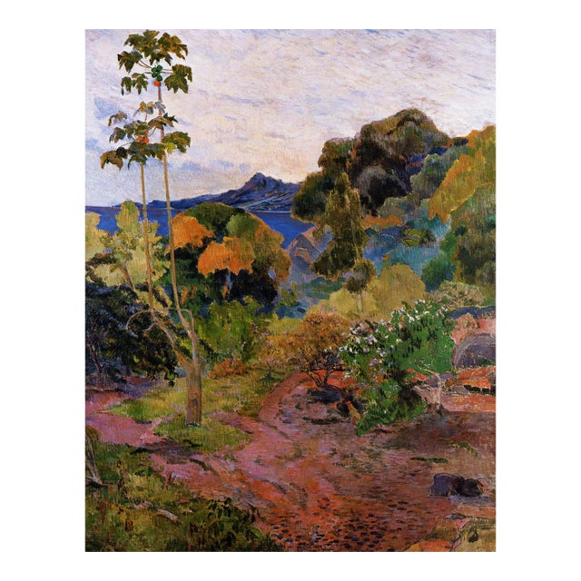 Paul Gauguin Martinique Landscape Giclee LTD Edition For Sale