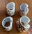 Genuine Cowrie Shell Napkin Rings Set of 4 - Natural, Coastal, Palm Beach Regency, British Colonial, Beach House, Tropical & Seaside Tableware For Sale In New Orleans - Image 6 of 6