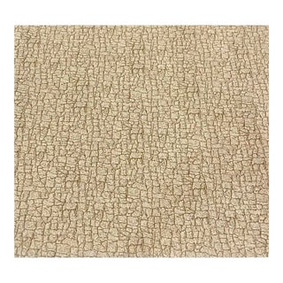 Jim Thompson Singing in the Rain Nauge 3524-02 Gray and Olive Green Abstract Modern Jacquard Designer Fabric - 12 Yards For Sale