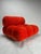 Mario bellini b&b italia 'camaleonda' lounge chair in original red velvet 1973 the camaleonda sofa, designed by renowned...