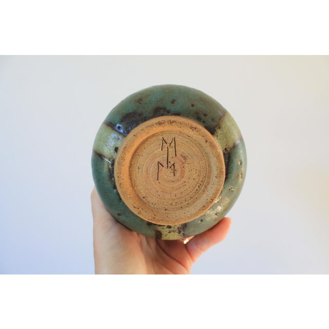 Vintage Studio Art Pottery Vessel or Vase For Sale In Milwaukee - Image 6 of 7