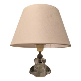 Fresnel Table Lamp by Tito Agnoli for Oluce, 1960s For Sale