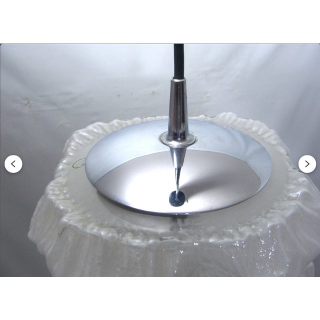 Metal Murano Glass Pendant Light from Peill & Putzler For Sale - Image 7 of 10