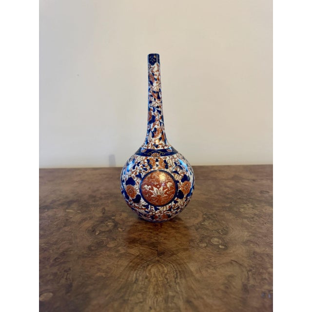 1900 - 1909 Antique Japanese Imari Vases, 1900, Set of 7 For Sale - Image 5 of 10