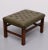 Capped Green Leather Chesterfield Foot Stool, England, 1960zs For Sale - Image 6 of 7