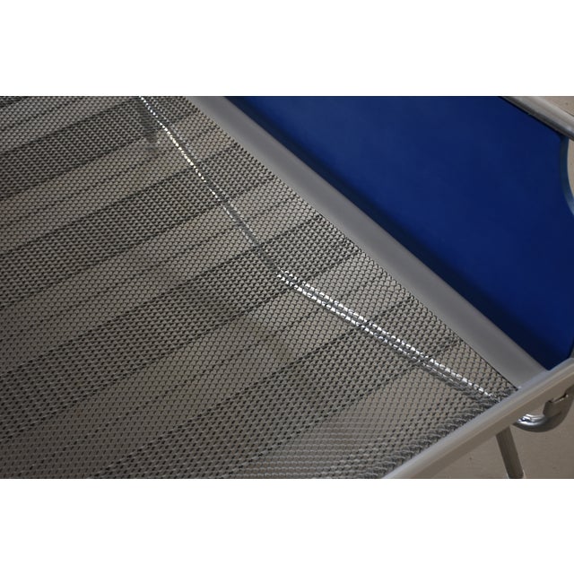 Chrome-Plated Tubular Steel Bed by Wim Rietveld, 1950s For Sale - Image 6 of 10