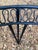 Attributed to Maurizio Tempestini for John Salterini “Ribbon” Wrought Iron Dining Table With 54” Glass Top, C. 1950s For Sale In New York - Image 6 of 11