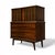 United Furniture Corporation United Furniture Vintage Mid Century Modern Curved Highboy Dresser C. 1960s, Attributed For Sale - Image 4 of 7