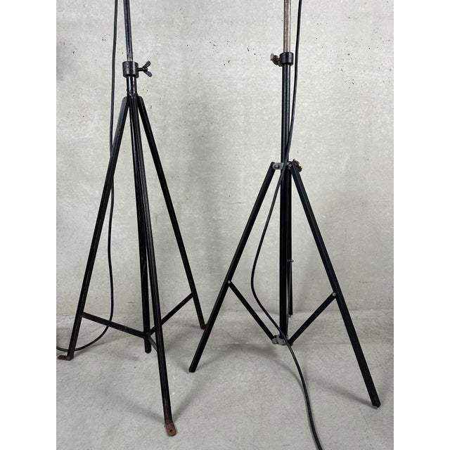 Vintage Theater Spot Lights from Cremer Paris, 1950s, Set of 2 For Sale - Image 16 of 17