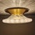Large Mid-Century Italian Swirl Murano Glass Flush Mount, 1970s For Sale - Image 11 of 13