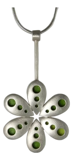 Roboflower Necklace by Carrie Hoffnagle, Attributed