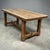 English Country House Kitchens Antique Light Oak Refectory Dining Table. Top comes off for easier transportation. Table...