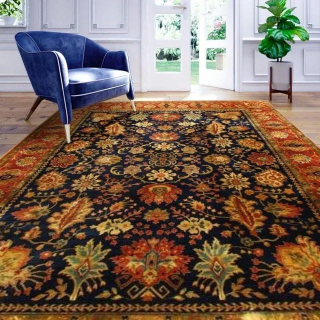 Tabriz Design rugs are distinguished by their excellent weave and by their remarkable adherence to the classical...