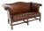 Antique Leather Hump Back Sofa, 1920s For Sale
