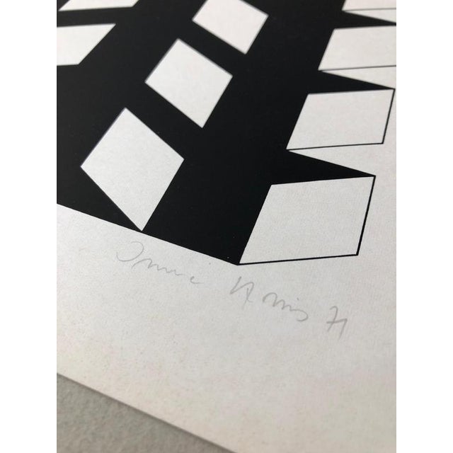 Contemporary Imre Kocsis, Untitled, 1977, Paper For Sale - Image 3 of 6