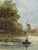 Traditional Dutch School River Landscape Oil on Panel For Sale - Image 3 of 6
