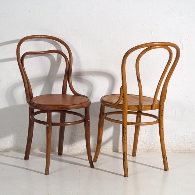 Antique Chairs from Thonet, Set of 2 For Sale - Image 10 of 10