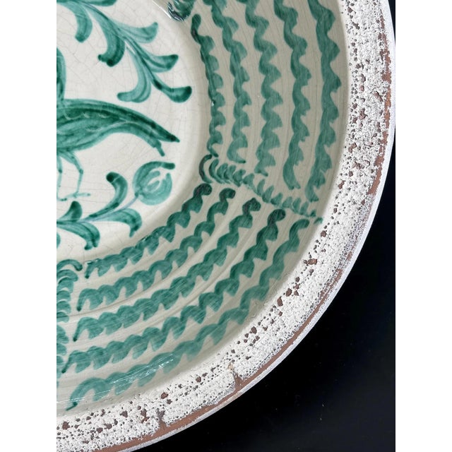 Spanish Large Fajalauza Ceramic Lebrillo Bowl For Sale - Image 5 of 9