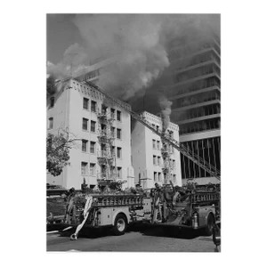Los Angeles Fire Photograph by Don Ware
