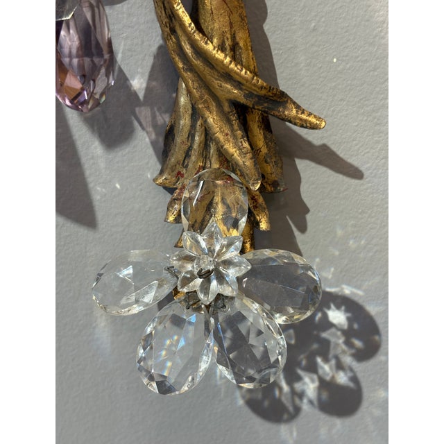 1950s Italian Sconces, a Pair For Sale - Image 10 of 11