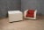Mod. Saratoga White and Red Armchair by Massimo Vignelli, 1964 For Sale - Image 10 of 12