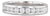 0.50ctw Diamond Wedding Band 18k White Gold Size 7-7.25 Ring Celebration Gs Labs For Sale