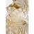 Julie Neill for Visual Comfort Signature Gianna 21" Layered Sconce in Hand-Rubbed Antique Brass with Gold Fleck Glass For Sale In Houston - Image 6 of 15